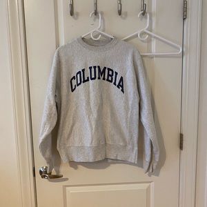 Unisex columbia university crew neck